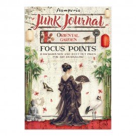 STAMPERIA JUNK JOURNAL A5 ORIENTAL GARDEN
