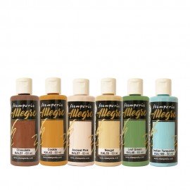 STAMPERIA FARBA ALLEGRO 59 ml ZESTAW 6szt SYMPHONY