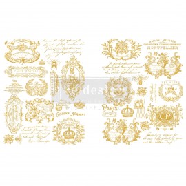 PRIMA H2O TRANSFERS 2 CZĘŚCI GILDED MEMORIES