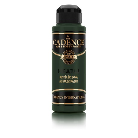 CADENCE FARBA AKRYLOWA PREMIUM 70ml OIL GREEN
