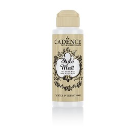 CADENCE FARBA AKRYL.STYLE MATT 120ml WHITE