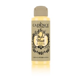 CADENCE FARBA AKRYL.STYLE MATT 120ml LIGHT YELLOW