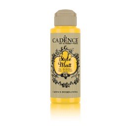 CADENCE FARBA AKRYL.STYLE MATT 120ml YELLOW