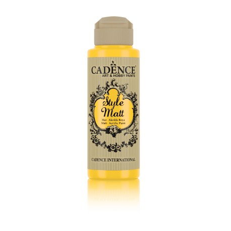 CADENCE FARBA AKRYL.STYLE MATT 120ml YELLOW