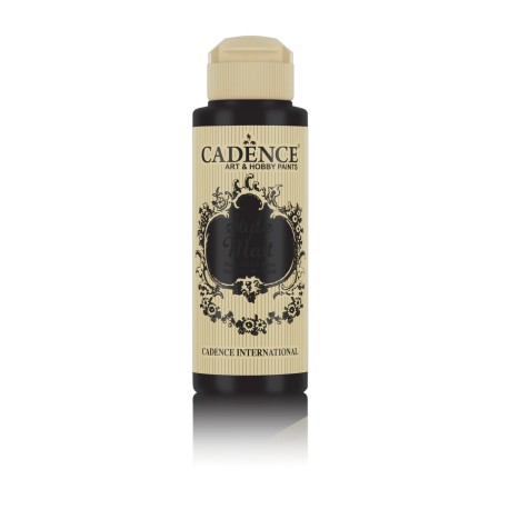 CADENCE FARBA AKRYL.STYLE MATT 120ml BLACK