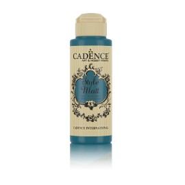 CADENCE FARBA AKRYL.STYLE MATT 120ml DARK TURQUOISE