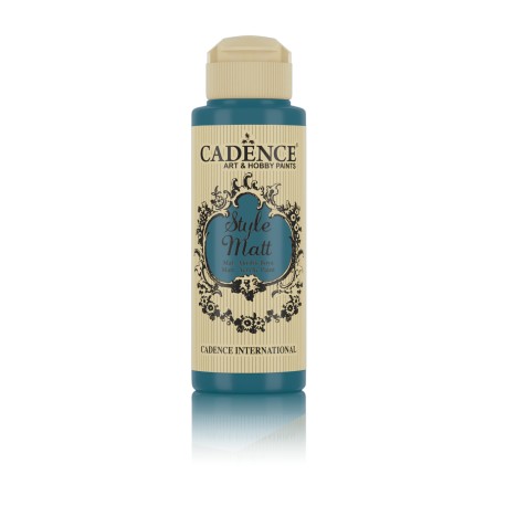 CADENCE FARBA AKRYL.STYLE MATT 120ml DARK TURQUOISE