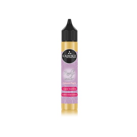 CADENCE PERŁA W PŁYNIE METALIC 25ml PURE GOLD