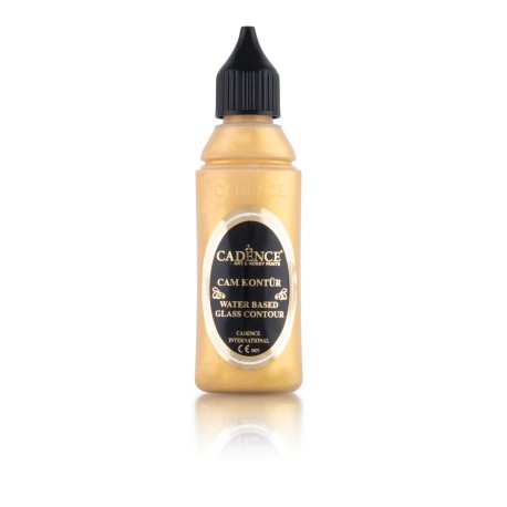 CADENCE KONTURÓWKA DO SZKŁA 50ml GOLD