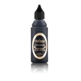 CADENCE KONTURÓWKA DO SZKŁA 50ml BLACK