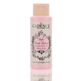 CADENCE STYLE MAT FABRIC PAINT 59ml FARBA DO TKANIN BABY PINK