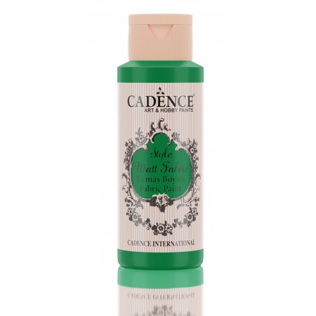 CADENCE STYLE MAT FABRIC PAINT 59ml FARBA DO TKANIN GRASS