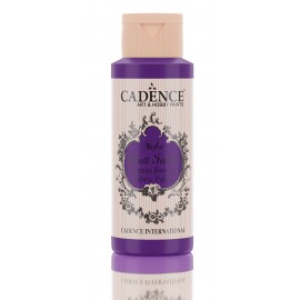 CADENCE STYLE MAT FABRIC PAINT 59ml FARBA DO TKANIN PURPLE