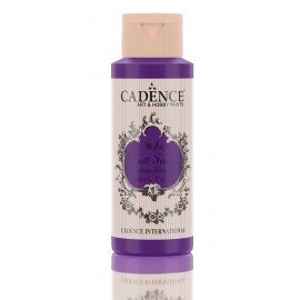 CADENCE STYLE MAT FABRIC PAINT 59ml FARBA DO TKANIN PURPLE