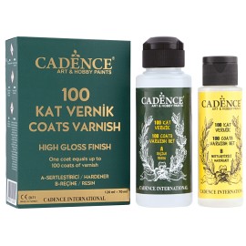CADENCE 100 COATS VARNISH 2cz. 70+120ml WERNIKS 100-WARSTWOWY