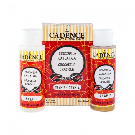CADENCE CROCODILE CRACKLE 2cz. 70+70ml SPĘKANIA CREAM