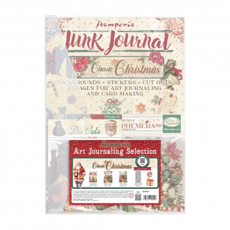 STAMPERIA ZESTAW JOURNALING CHRISTMAS