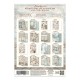 STAMPERIA JUNK JOURNAL 16kart WHITE CHRISTMAS