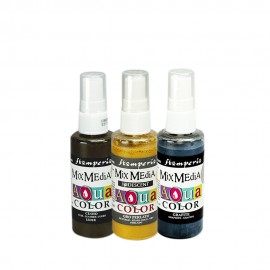 STAMPERIA AQUACOLOR 3 KOLORY 60ml WHITE CHRISTMAS