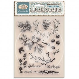 STAMPERIA STEMPEL AKRYLOWY 14x18cm WHITE CHRISTMAS