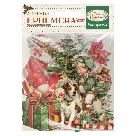 STAMPERIA EPHEMERA PAPIER MAT CLASSIC CZRISTMAS