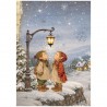 STAMPERIA PAPIER RYŻOWY A4 SILENT NIGHT LATARNIA