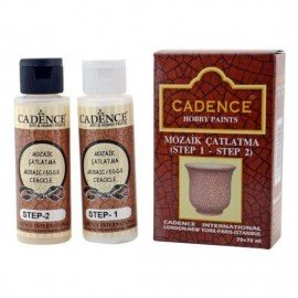 CADENCE EGGS MOSAIC CRACKLE 2c 70+70ml SPĘKANIA MOZAIKA