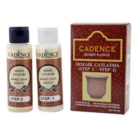 CADENCE EGGS MOSAIC CRACKLE 2c 70+70ml SPĘKANIA MOZAIKA