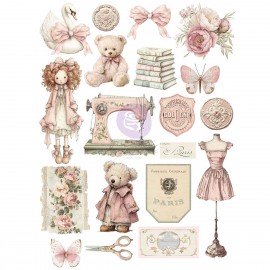 PRIMA BUTTONS & KEEPSAKES TRANSFER A4
