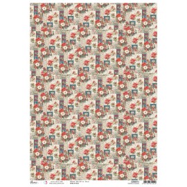 CB PAPIER RYŻOWY A3 Merry & Br Wrapped in wonder