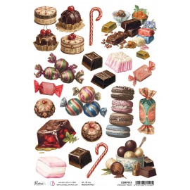 CB PAPIER RYŻOWY A4 Chocolate Chocolate treats