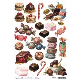 CB PAPIER RYŻOWY A4 Chocolate Chocolate treats