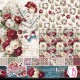 CB BLOK PAPIERÓW SCRAP.30x30cm /8szt Bohemian burgundy˙