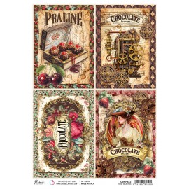 CB PAPIER RYŻOWY A4 Chocolate Finest selection