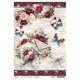 CB PAPIER RYŻOWY A4 Bohemian b Velvet garden