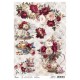 CB PAPIER RYŻOWY A4 Bohemian b Burgundy blush