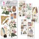 CB ART STICKERS 5szt NAKLEJKI Courtly Love