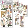 CB ART STICKERS 5szt NAKLEJKI Courtly Love