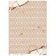CB PAPIER RYŻOWY A3 Chocolate Soft pattern