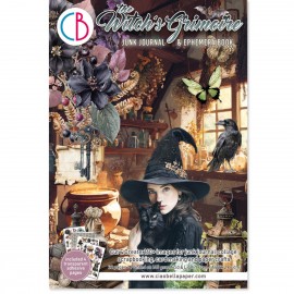 CB EPHEMERA BOOK A4 (32szt) The witch's grimoire