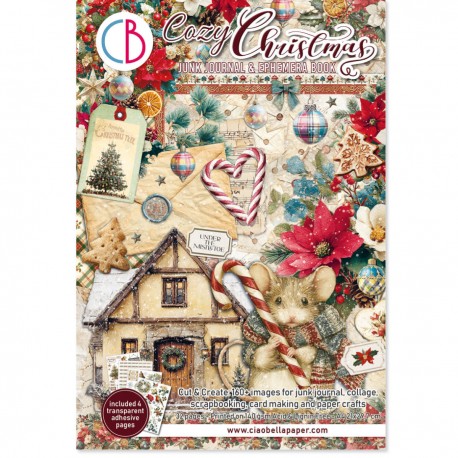 CB EPHEMERA BOOK A4 (32szt) Cozy Christmas
