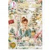 CB EPHEMERA BOOK A4 (32szt) Golden Winter