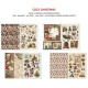 CB EPHEMERA BOOK A4 (32szt) Cozy Christmas