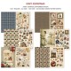 CB EPHEMERA BOOK A4 (32szt) Cozy Christmas