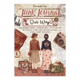 STAMPERIA JUNK JOURNAL 16kart OUR WAY
