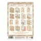 STAMPERIA JUNK JOURNAL 16kart COZY FAMILY