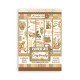 STAMPERIA PAPIER WASHI A5 8szt COZY FAMILY