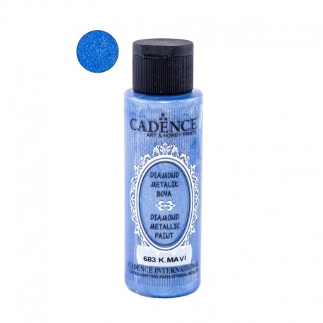CADENCE DIAMOND METALLIC 70ml FARBA METALICZNA DARK BLUE