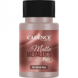 CADENCE MATT METALLIC 50ml MAT FARBA METALICZNA MOCHA MOUSSE