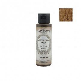 CADENCE FARBA ANTIQUING PAINT 70ml RED BROWN